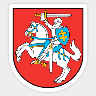 Coat of arms of Lithuania Sticker